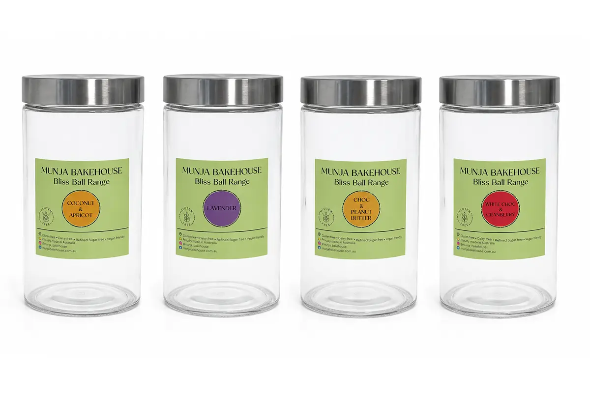 Munja Bakehouse - Wholesale Bakery - Protein Ball Containers